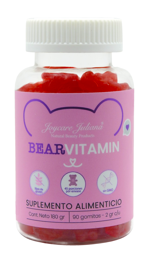 Bear Vitamin / Colágeno / Biotina / 90 gomitas
