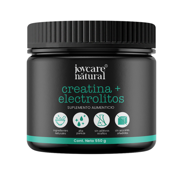 Creatina/ electrolitos /recuperación muscular/ salud cognitiva / 550g