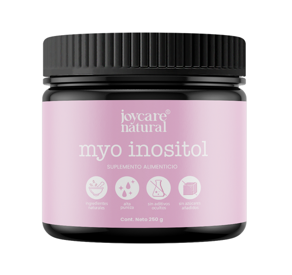 MYO Inositol / D chiro- inositol / ácido fólico/ Auxiliar con síntomas del Síndrome de Ovario Poliquístico / 250g