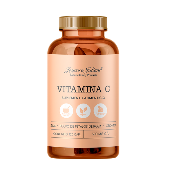 Vitamina C / antioxidante / Ayuda a fortalecer el sistema inmune / 120 caps