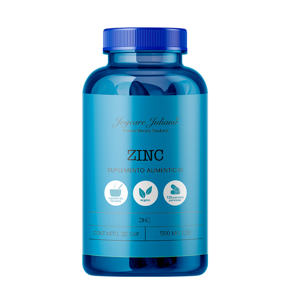 Zinc / Estimula el sistema inmunológico / Antioxidante / 120 caps