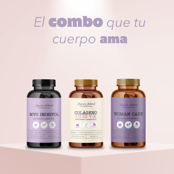 Paquete Mujer / MYO Inositol-Colágeno I, II, III, V y X- Woman Care/
